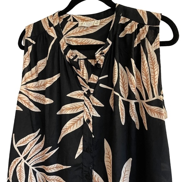 Masai Copenhagen Idemi Shirt, Chipmunk, Size M - Picture 7 of 12